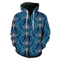 thumbnail image 1 of Abstract Pattern Men's Zipper Hoodie Fashion Teens Cool 3D Printed Spring Oversized Casual Tops Long Sleeve With Hood Jackets, 1 of 5