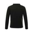 thumbnail image 2 of Alvivi Toddler Girls Boys Fleece Baselayer Thermal Shirt Tee Long Sleeve T-Shirts Undershirt Tops Black 2-3, 2 of 7