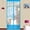 Light Blue, variant on Magnetic Mosquito Door Curtain 82.7" x 35.4", Self-Closing Soft Mesh for Home Bedroom Living Room, Summer Fly Protection,Light Blue