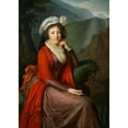 thumbnail image 3 of Elisabeth Louise Vigée Le Brun 11x14 Black Modern Framed Museum Art Print Titled - Portrait of Countess Maria Theresia Bucquoi, Born Parr (1793), 3 of 5