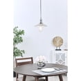 thumbnail image 2 of Indoor Modern Home Decorative Bright Ceiling Waltz 1 Light Chrome Pendant, 2 of 7