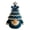 D, variant on YWIYIUD 6IN DIY Crochet Christmas Tree Kit Santa Doll How To Crocheting Kits Beginners Easy Learn To Crochet Christmas Plush Craft Decor Ornament Holiday Xmas Decorations