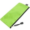 1 Piece Zipper Pencil Pouch PVC Canvas Small Zipper Bags for Office Supplies