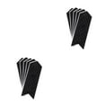 thumbnail image 1 of pitrice 5 Pieces Bike Stickers Bicycle Frame Guard Waterproof Rust-proof Mountain Cycling Decals Anti-slip Chassis Cover Small Black 5 Pieces 2Set, 1 of 6