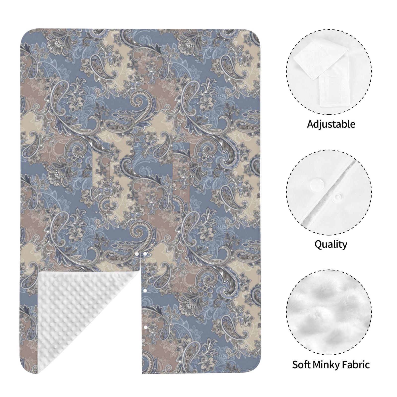 Car Seat Cover Baby - Paisley Pattern No.9066 Breathable Infant Car Seat Cover for Baby Carseat, Lightweight Comfort Baby Essentials Must Haves Newborn Stuff for Girl Boy