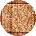 thumbnail image 1 of Ahgly Company Indoor Round Persian Orange Traditional Area Rugs, 6' Round, 1 of 1
