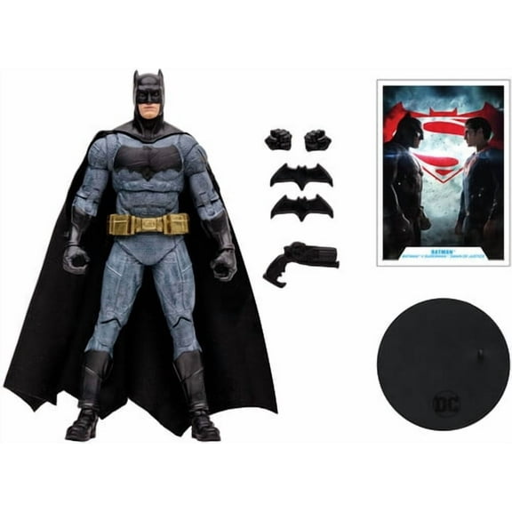 DC Multiverse - Batman V Superman: Dawn of Justice - 7" Batman Action Figure, McFarlane Toys, Gifts