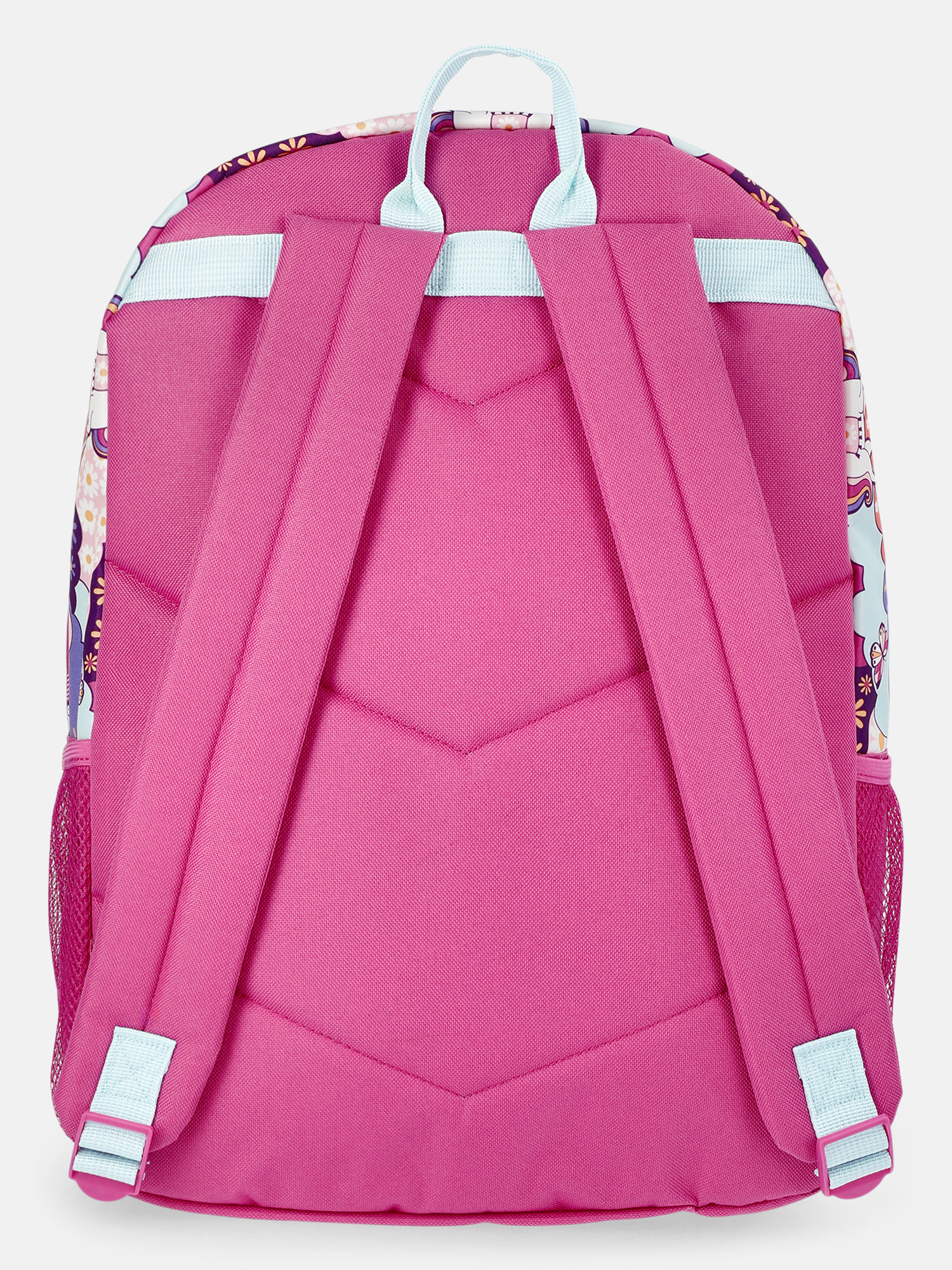 Mochila de 17" con estampado de unicornios, magenta 2