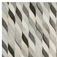 thumbnail image 5 of SAFAVIEH Studio Leather Marissa Geometric Area Rug, Ivory/Grey, 4' x 6', 5 of 7