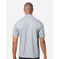 thumbnail image 3 of North End NE115 Men's Eclipse Jacquard Polo-Black Heather-2XL, 3 of 6