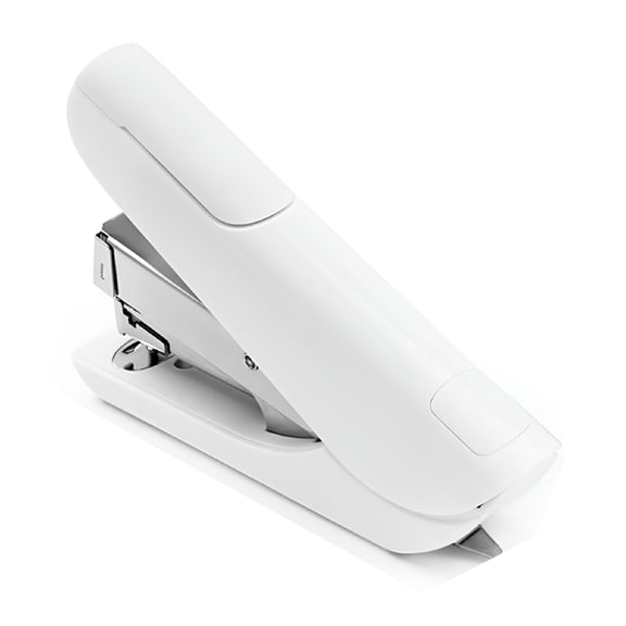 CCOCC 60 Sheet Heavy Duty Stapler - Two Finger,Effortless,Spring Power Stapler - 556A White