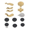 thumbnail image 1 of 13 Pcs Accessories for Elite Controller Series 2, Controller Thumbsticks Paddles D Pads Set, Stainless Steel Controller Parts Repair Kit Paddles Joystick D Pads Replacement, 1 of 7