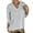 Z-Grey19, variant on Women's Sweater Solid Color Long Sleeve Casual Loose Knit Pullover Shimmering Glitter Fashion V Neck Female Trendy Tops