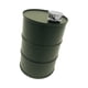 thumbnail image 5 of Petaca de barriles de aceite, petaca de material acero inoxidable, petaca portátil para viajes, senderismo, , verde verde, 5 of 8