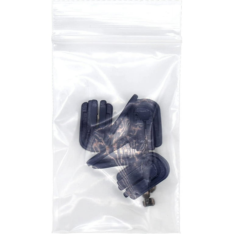  ZipperStop Distributor YKK Zipper Repair Kit Solution, YKK #5  Molded Fancy Vislon Made in USA-3 Per Pack (Black), Reversible Pull Slider
