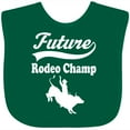 thumbnail image 3 of Inktastic Future Rodeo Champ Bull Rider Boys Baby Bib, 3 of 4