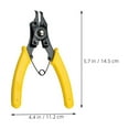 thumbnail image 2 of HEALEEP 1 Ensemble Pinces Circlip Close Métal Jaune pour Usage Professionnel en Réparation Automobile, 2 of 8