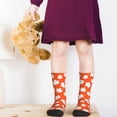 thumbnail image 5 of Naloa Bright Autumn Leaves Charm Kids Socks Unisex Kids and Toddlers' Crew Socks, ,1 Pairs, 5 of 5
