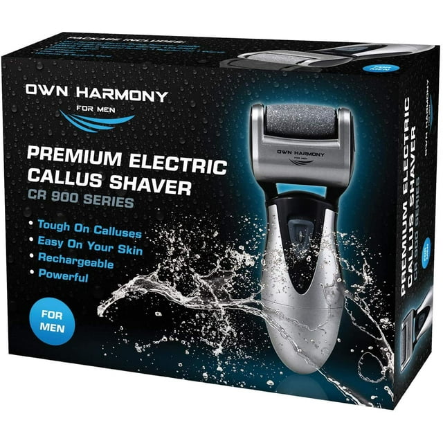 Callus Remover: Electric Rechargeable Pedicure Tools for Men by w 3 Rollers (Tested Powerful) Best Foot File, Professional Spa Electronic Micro Pedi Feet Care Perfect for Cracked Skin