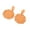 Dark Orange, variant on AYYUFE 1 Pair Women Earrings Hollow Out Flower Shape Jewelry Vintage Exaggerated Drop Earrings for Banquet