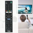 thumbnail image 3 of TV Remote Control, Beautiful Soft Black Television Remote Control  for Home for Television for TV for Office, 3 of 7