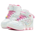 thumbnail image 1 of Tenis Luces Led Bubble Gummers Estrella Niña Blanco 15-21 blanco 17, 1 of 7