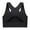Black, variant on Womens Wireless Bras,Women's Plus Size Bras Underwire Seamless Unlined Cup(Black)