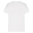thumbnail image 5 of Jacenvly 2024 new plus size womens clothes Fashion Women's Summer Short Sleeve Casual T-shirt Blouse breathable Solid v neck t shirts t-shirts womens summer White, 5 of 6