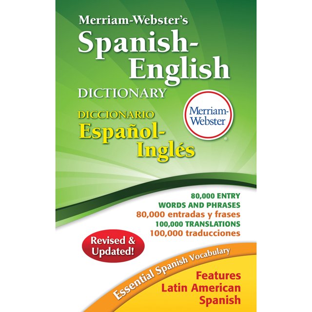 Merriam-Webster Merriam-Webster Spanish-English Dictionary Hardcover