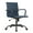 Blue, variant on LeisureMod Harris Leather Office Desk Chair with Swivel Armrests Modern Adjustable Executive Conference Chair for Office and Home (Blue)