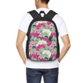 thumbnail image 4 of Balery Orchids Flowers Mochila para hombre y mujer - Tela Oxford 600D resistente - Gran capacidad, resistente al agua, ideal para la escuela, viajes y senderismo, 4 of 6