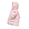 thumbnail image 3 of LFEOOST Winter Jackets for Toddler Baby Girls Boys Fleece Jacket Warm Lined Coats Jackets Hooded Casual Outwear Pink 120, 3 of 5