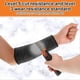 thumbnail image 4 of Pairs Arm Protectors for Thin Skin and Bruises Cut and Burn Resistant Arm Sleeve Protectors Forearm Protective Sleeves (Black, 20 cm), 4 of 5