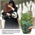 thumbnail image 3 of Duck's Lotus Realm - Human Urns For Ashes - Unique Urns For Dad & Mom Ashes - Urn For Adult Human - Burial Urns Urn For Ashes For Women - Funeral Urn (10 inch), 3 of 5