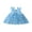 Blue, variant on Suealasg Baby Girls Romper Dress Sleeveless Flower Butterfly Tulle A-line Dress 6M 12M 18M 24M Infant Newborn Girls Summer Photo Shoot Birthday Party Clothes