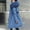Blue, variant on Turilly Womens Jackets Ladies Women Fashion Hooded Casual Zippers Loose Long Sleeve Bomber Warm Blouse Coat Tops