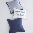 thumbnail image 5 of Levtex Home - Pickford Blue - Decorative Pillow (18 x 18in.) - Pickford Blue - Blue Navy and Taupe, 5 of 5