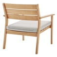 thumbnail image 4 of Modway Fauteuil Breton Extérieur en Frêne Naturel et Taupe, 4 of 6