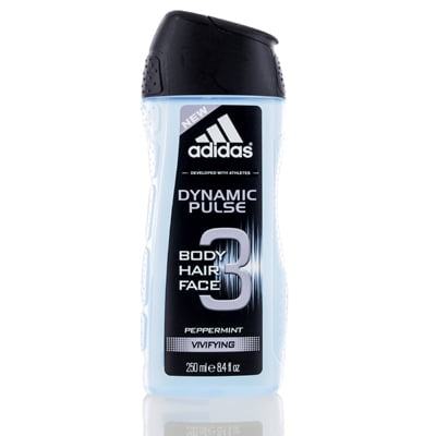 ADIDAS DYNAMIC PULSE  COTY HAIR BODY & FACE WASH 8.4 OZ (250 ML)  Bath Products (Best Body Care Products For Men)