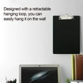 thumbnail image 3 of Visland 2 Pcs A4 File Clipboard Document Organizer Sturdy Not Easily Deformed Unbreakable Clip Board File Holder Office Supplies, 3 of 8