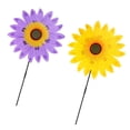 thumbnail image 1 of Molinetes de flores Shamjiam 36cm 2 uds Molino de viento de girasol, 1 of 8