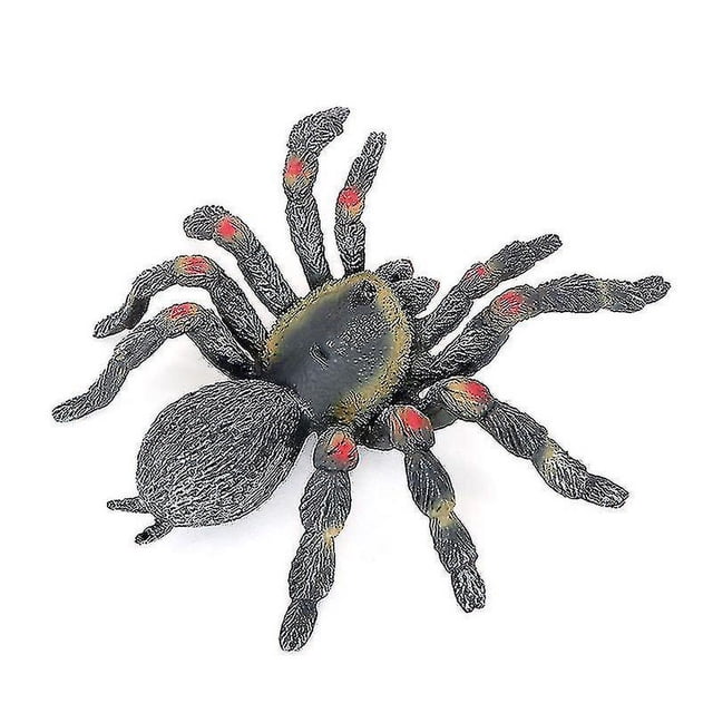 Figuras de animales de araña realistas Figuras de araña Juguetes de insectos realistas Modelo de acción de araña Figuras de juguete de araña Tarántula gigante de rodilla blanca Ara