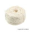 thumbnail image 2 of HLONK 1 Roll of Natural Sisal Rope Hemp Rope for Cat Tree Scratching Pad DIY Repairing, 2 of 5