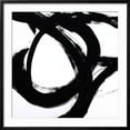 thumbnail image 2 of Art.com Circular Strokes I Art Print by Megan Morris, Black Frame Wall Art, 29" x 29", 2 of 5
