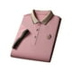 thumbnail image 1 of Camiseta de rugby de manga corta para hombre, cómoda, absorbente del sudor, suave Rosa XL, 1 of 9