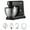 Black, variant on Midea 5-Quart Blue Stand Mixer, 300W Tilt-Head Kitchen Mixer with Bowl, Attachments & Dough Hook for Baking