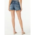thumbnail image 4 of Sofia Jeans Women's Lila Mid Rise Cuff Short, 4 of 6