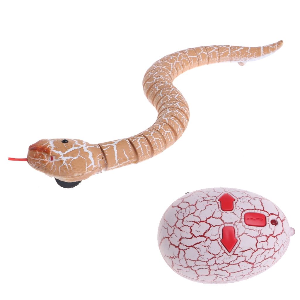 New Remote Control Snake Rattlesnake Animal Trick Terrifying Mischief Party Toy 