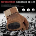 thumbnail image 4 of Guantes Tacticos Militares De Moto/motocross Nudillo Almohad, 4 of 6