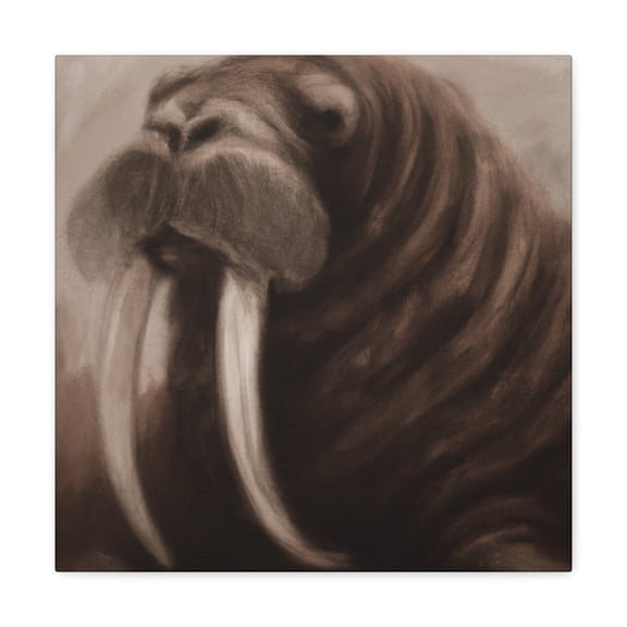 "The Majestic Walrus" - Canvas